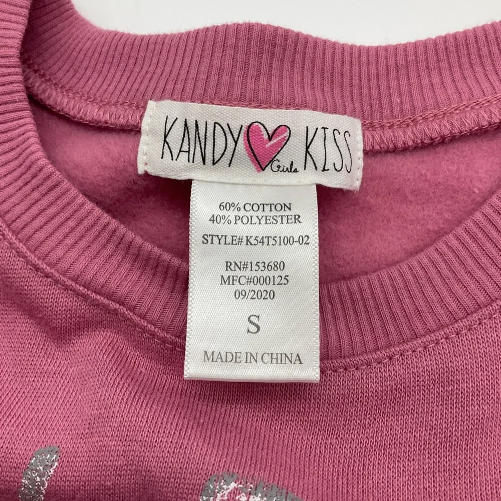 NWOT GIRLS PINK FLOYD SWEATSHIRT BY KANDY KISS